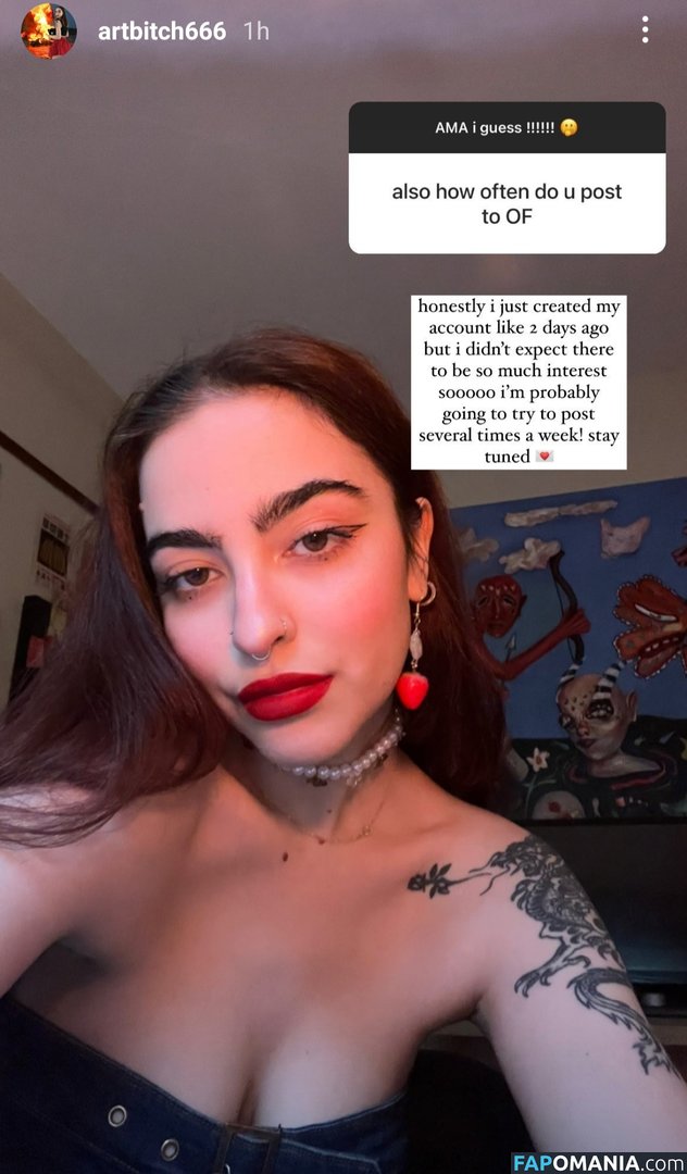 artbitch666 / huhlaynuh Nago OnlyFans  Przeciekłe zdjęcie #2