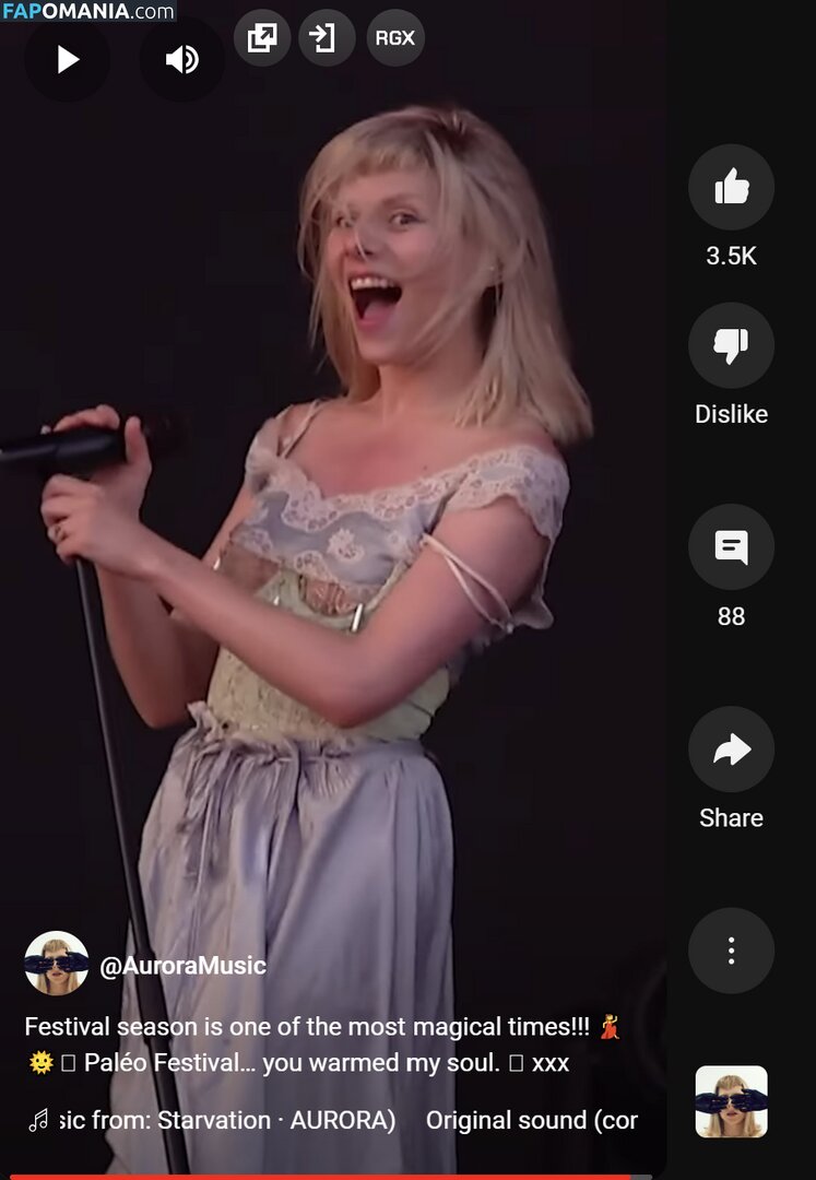 Aurora Aksnes / auroramusic / singer Nago OnlyFans  Przeciekłe zdjęcie #200