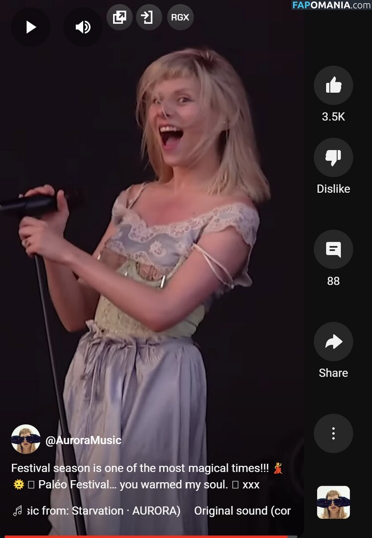 Aurora Aksnes / auroramusic / singer Nago OnlyFans  Przeciekłe zdjęcie #202