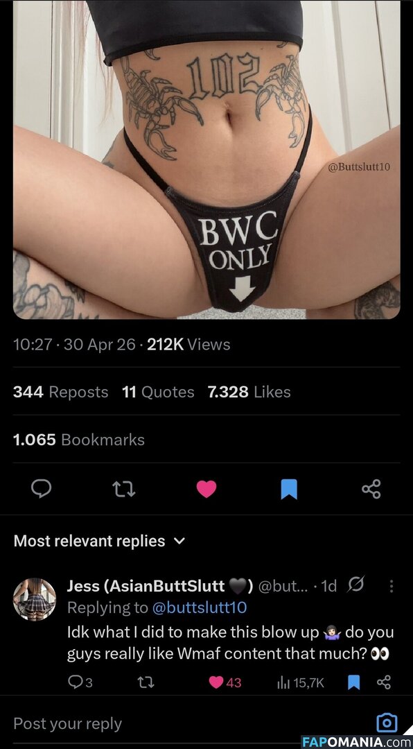 butt_slut / butt_slutt / buttslutt10 Nago OnlyFans  Przeciekłe zdjęcie #1