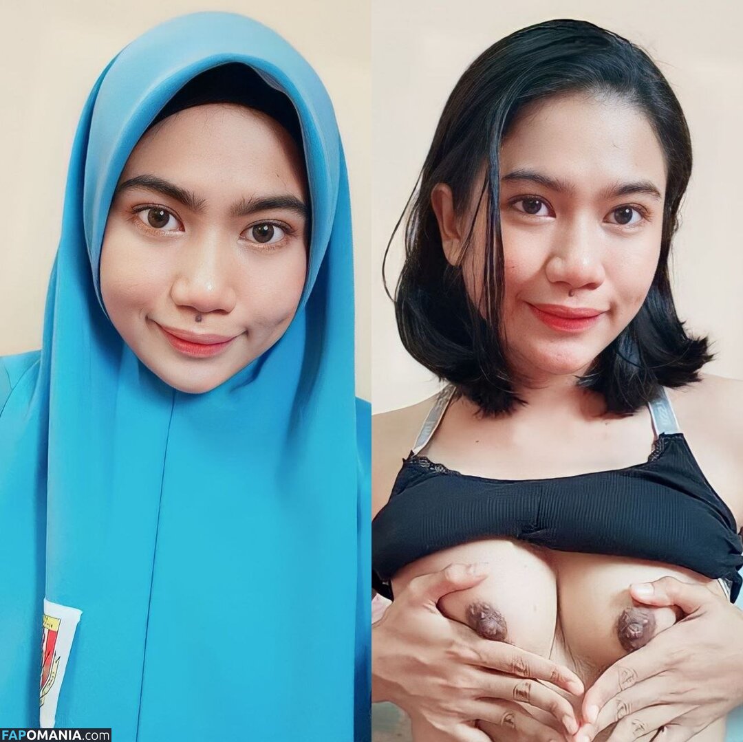 Hijab Off Girls / Hijab On Nago OnlyFans  Przeciekłe zdjęcie #2