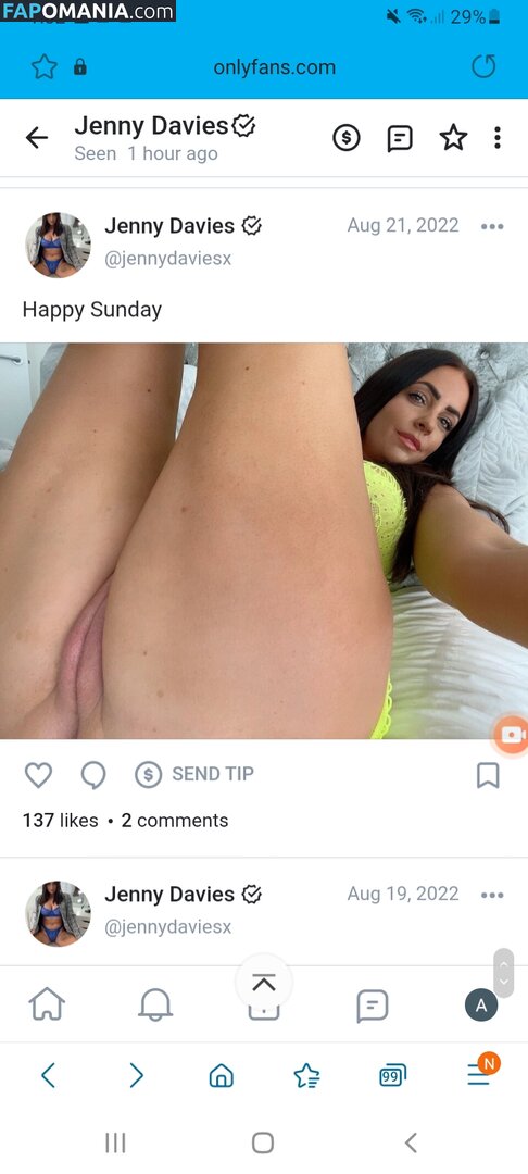 Jenny Davies / jennydaviesofficial / jennydaviesx Nago OnlyFans  Przeciekłe zdjęcie #280
