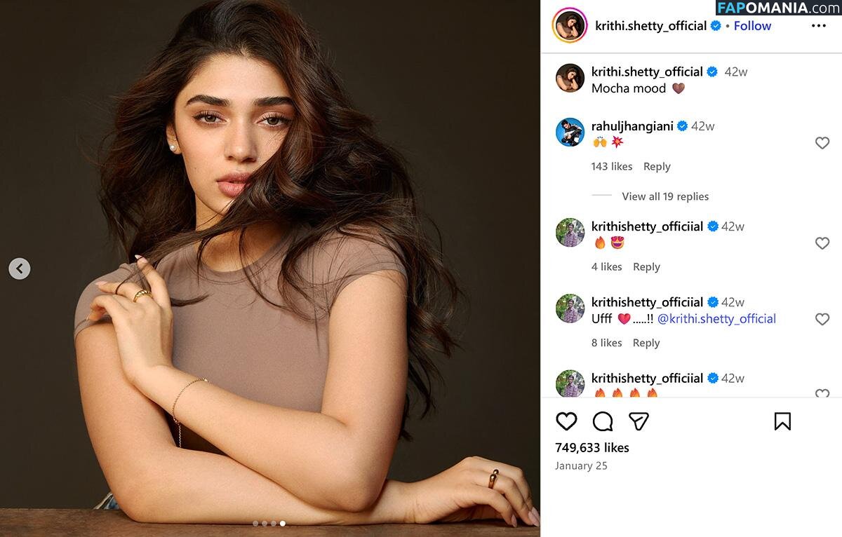 Krithi Shetty Nago OnlyFans  Przeciekłe zdjęcie #9