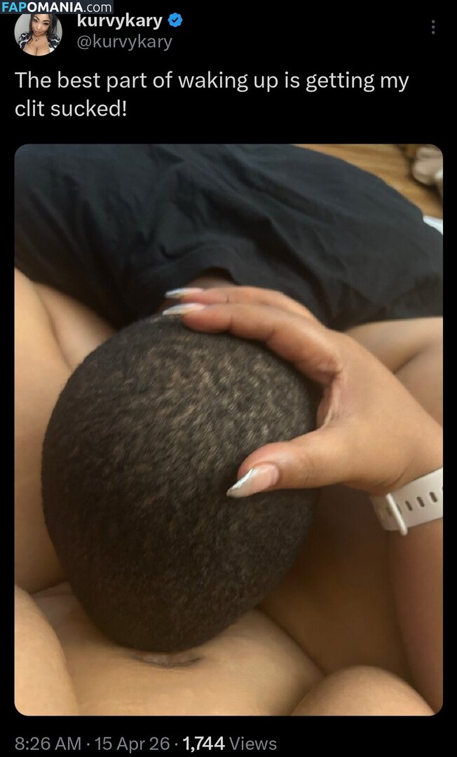 Kurvy Kary / https: / kurvykary Nago OnlyFans  Przeciekłe zdjęcie #1