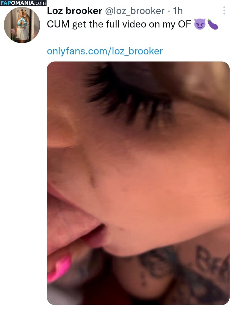 Loz Brooker Nago OnlyFans  Przeciekłe zdjęcie #1