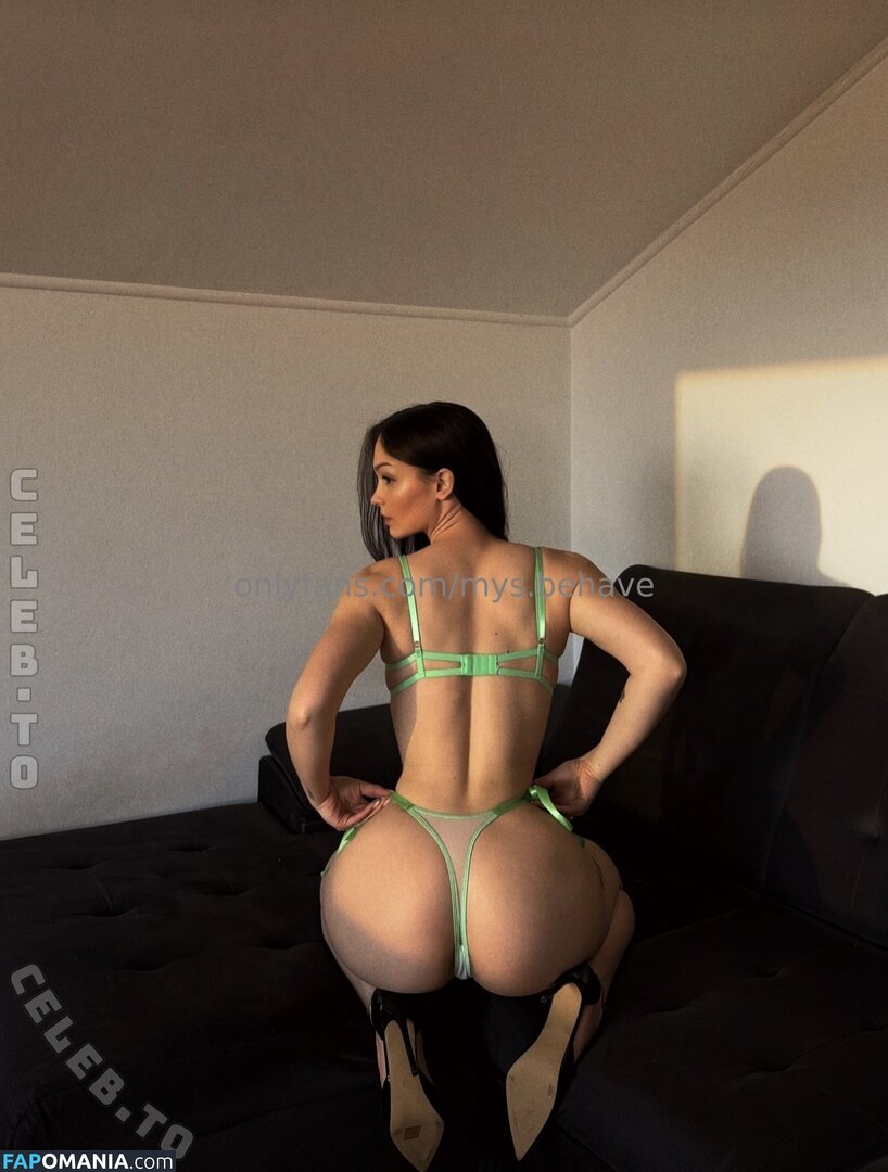 Miss Behave / Mys-behave / https: / mys.behave / mys_behav3 / mys_behave Nago OnlyFans  Przeciekłe zdjęcie #5