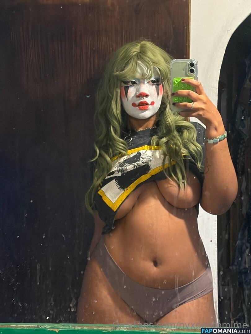 Nyx.Pantomime / NyxPan / Pantomimepleasures / https: / le.performer / nyxpantomime / pantomimeclown Nago OnlyFans  Przeciekłe zdjęcie #6