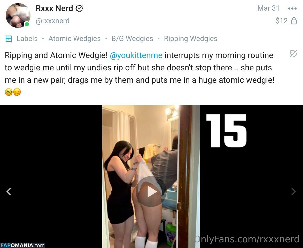 rxxnne25 / rxxxnerd Nago OnlyFans  Przeciekłe zdjęcie #7