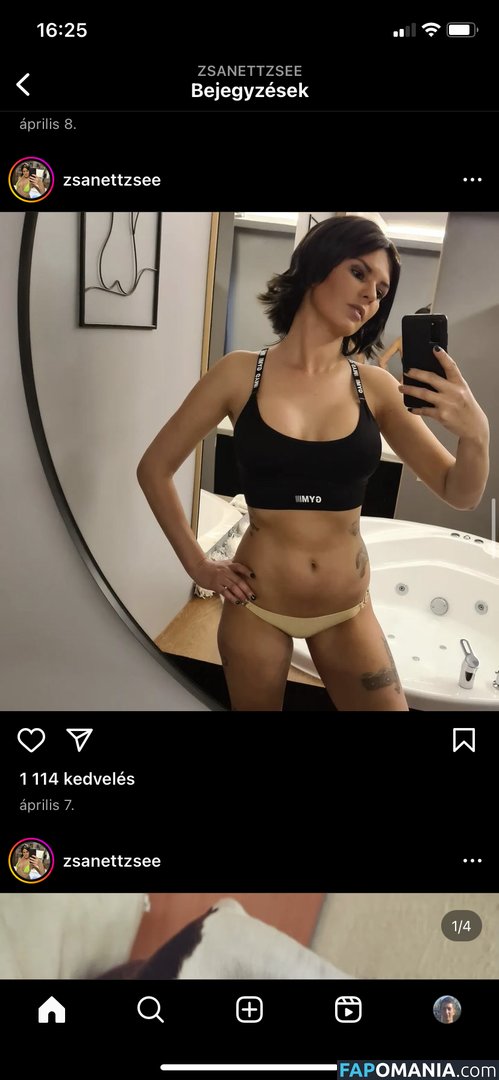 zsanettzsee Nago OnlyFans  Przeciekłe zdjęcie #1